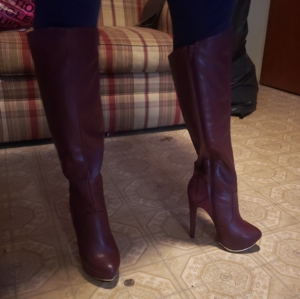 Knee High Platform Boot - Picture 8 of 8